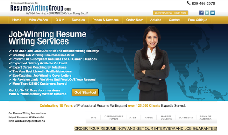 ResumeWritingGroup.com